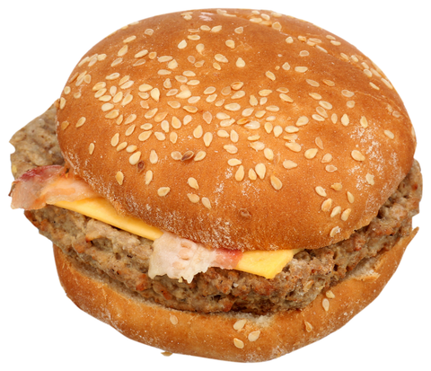 Sandwich Jumbo Bacon Cheeseburger Iw 6 Oz 1240