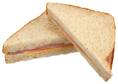 Landshire® SANDWICH WEDGE SMOKED HAM & CHEESE IW 4.5 OZ 10000010104