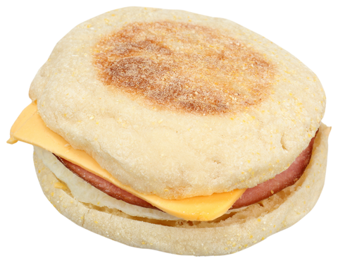 Hot 'n' Ready® SANDWICH CANADIAN BACON EGG & CHEESE MUFFIN 4.4 OZ 10000002986