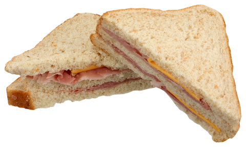 Landshire® SANDWICH WEDGE TRIPLE DECK HAM & CHEESE 6 OZ 10000010451