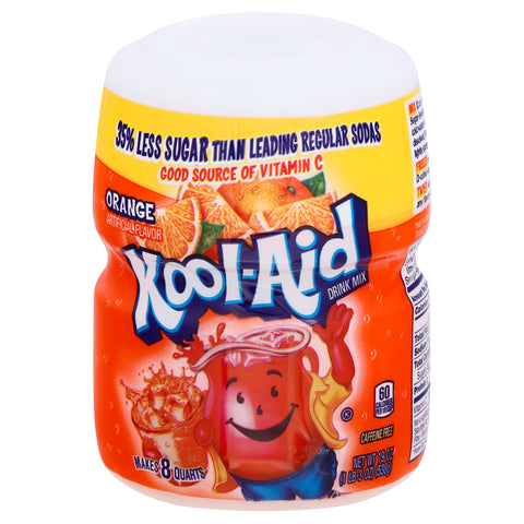 Kool-Aid Orange Drink Mix, 19 ounce -- 12 per case