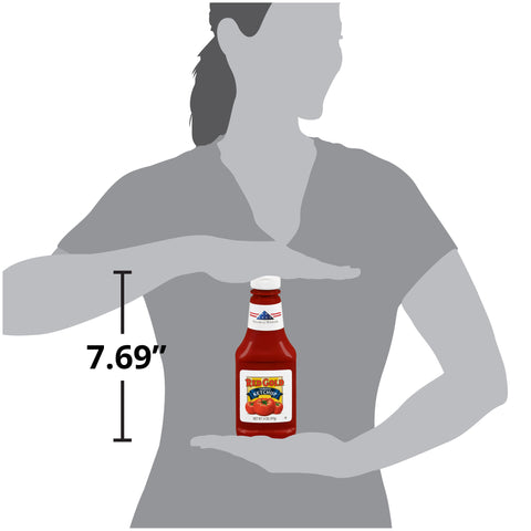 Red Gold KETCHUP SQUEEZE BOTTLE PLASTIC