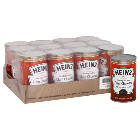 Heinz® SOUP NEW ENGLAND CLAM CHOWDER CONDENSED 796900/78003950