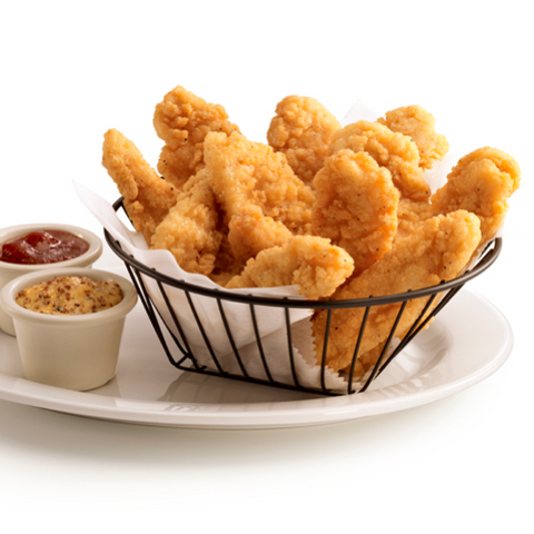 Tyson Red Label Select Cut Homestyle Uncooked Breaded Chicken Breast Tenderloin, 5 Pound -- 2 per case.