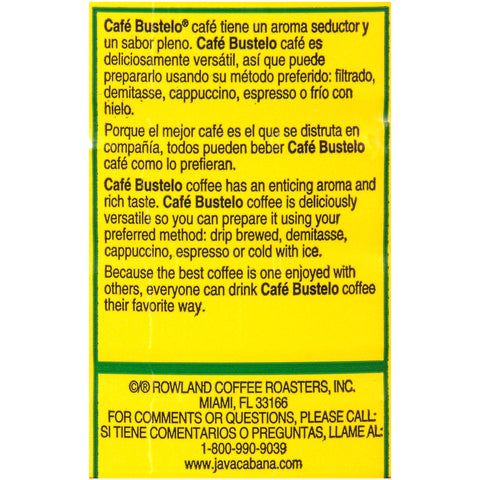 Bustelo Decaffeinated Coffee Canister , 10 Ounce -- 12 per case.