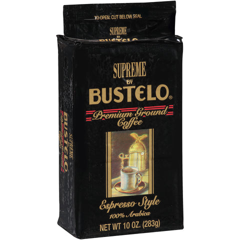 Bustelo Supreme Premium Ground Coffee, 10 Ounce -- 12 per case.