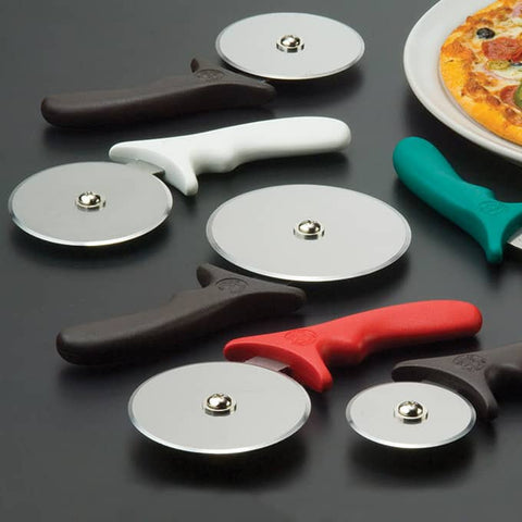 Cutter Pizza Ss W/plastic Handle 2-3/4