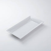 American MetalCraft PLATTER ENDURANCE RECTANGULAR MELAMINE WHITE 18X8