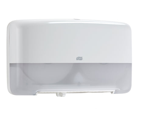 Tork Elevation® DISPENSER BATH TISSUE MINI TWIN BLACK