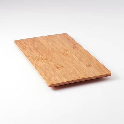 American MetalCraft PLATTER BAMBOO FLAT 14.5X8.25X7/8