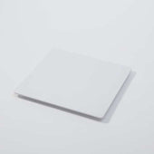 American MetalCraft PLATTER SQUARE FLAT MELAMINE WHITE 14 3/8