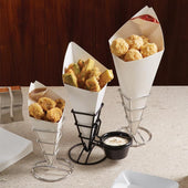 American MetalCraft CONE FRY PAPER TAPERED 10 OZ