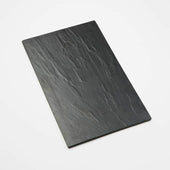 American MetalCraft PLATTER RECTANGULAR MELAMINE FAUX SLATE 21.5