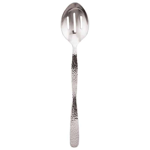 American MetalCraft SPOON SLOTTED HAMMERED 18/8 S/S