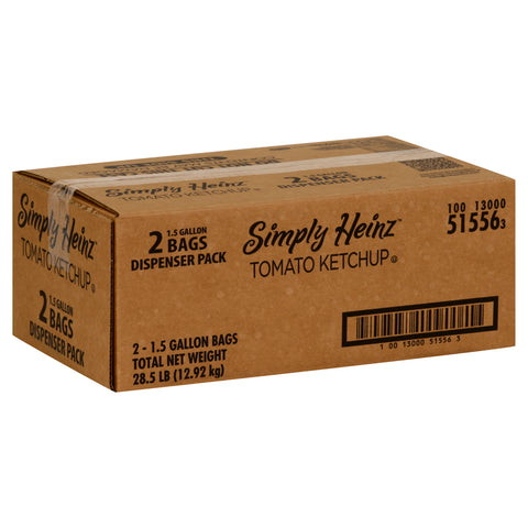 Simply Heinz Ketchup, 1.5 gallon -- 2 per case.