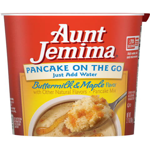 Aunt Jemima PANCAKE TO GO BUTTERMILK & MAPLE
