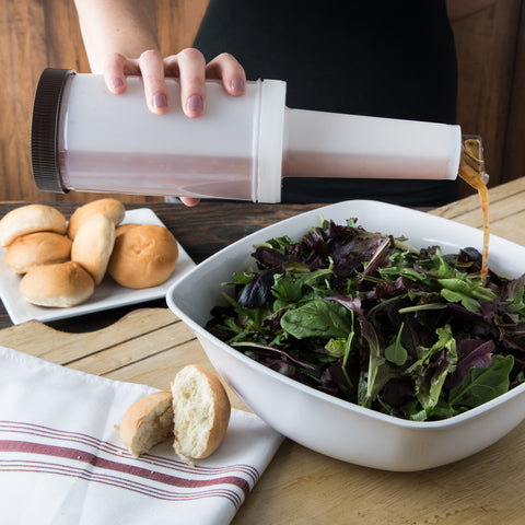 Stor N' Pour® BOTTLE STOR N' POUR® COMPLETE UNIT BROWN 1-QT