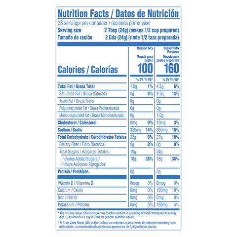 LeGout Banana Cream Instant Pudding and Pie Filling, 24 ounce -- 12 per case