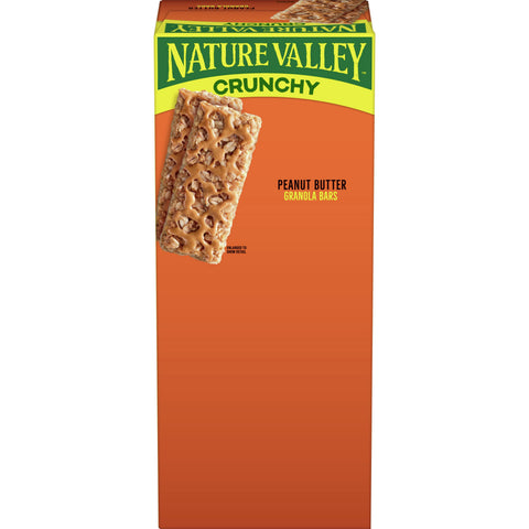 Nature Valley Peanut Butter Crunchy Granola Bar, 1.48 Ounce - 28 per pack -- 6 packs per case.