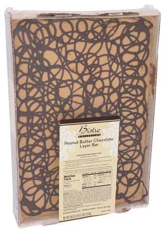 Bistro Collection DESSERT BAR PEANUT BUTTER CHOCOLATE LAYER
