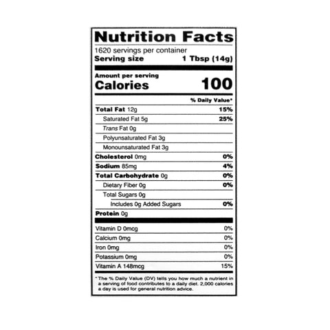 Sun Glow Euro Style Butter Blend Margarine, 50 Pound