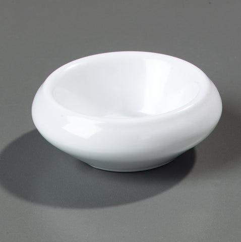 Carlisle DISH BUTTER MELAMINE WHITE 1 OZ