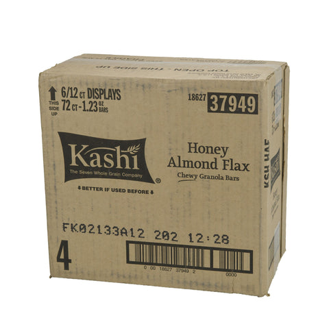 Kashi Honey Almond Flax Chewy Granola Bar, 1.2 Ounce -- 72 per case
