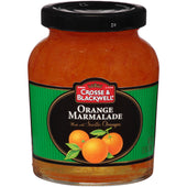Marmalade Orange Glass Jar