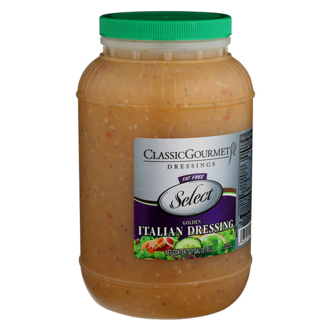 Classic Gourmet Select Golden Italian Dressing, 8.77 Pound -- 4 per case.