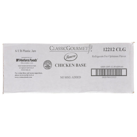 Ventura Foods Classic Gourmet Real Chicken Base, 1 Pound -- 6 per case.