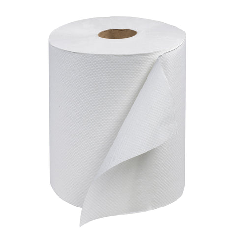 Tork Universal TOWEL ROLL HARDWOUND WHITE 1-PLY 7.9