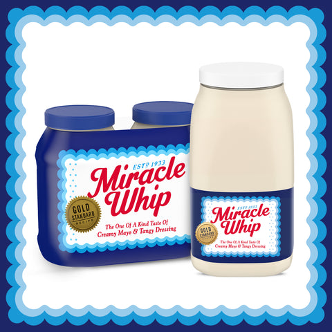 Kraft Original Miracle Whip Dressing, 1 Gallon -- 4 per case.