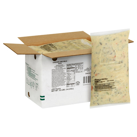 Chef Francisco® SOUP CHICKEN W/ WILD RICE BAG 78001373