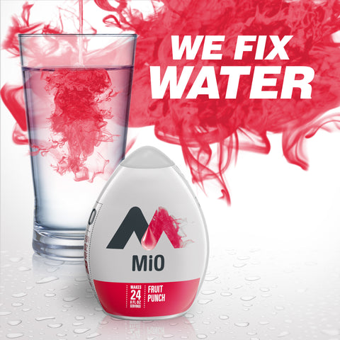 Mio Fruit Punch Liquid Water Enhancer, 1.62 Fluid Ounce Bottle -- 12 per case.