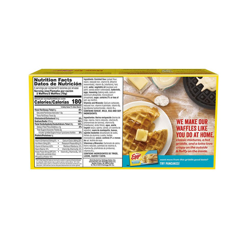 Waffle Buttermilk Frozen 1.23 Oz