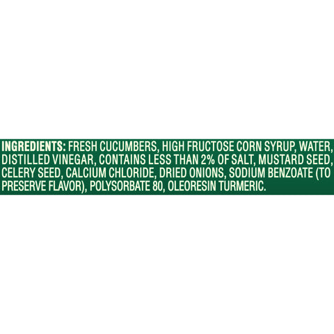 Claussen Sweet Bread N Butter Sandwich Slices Pickle, 24 Fluid Ounce -- 12 per case