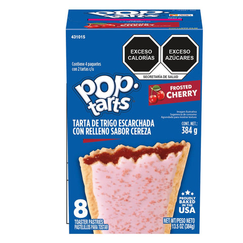 Kelloggs Pop-Tarts Frosted Cherry Toaster Pastries, 13.5 Ounce -- 12 per case