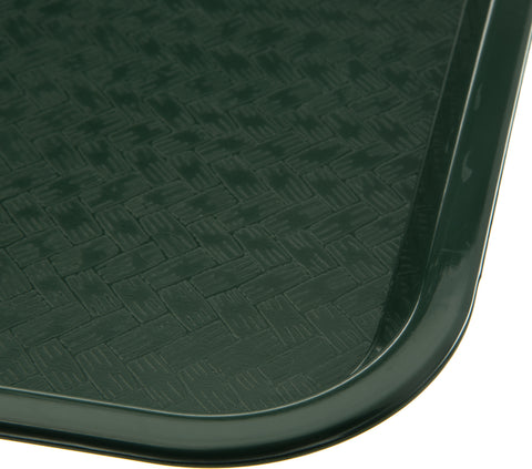 Carlisle TRAY CAFE PLASTIC GREEN 12X16
