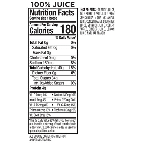 Naked Juice JUICE KALE BLEND 100%