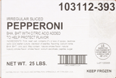 Pizzano® PEPPERONI IRREGULAR SLICED 11031120393