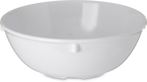 Carlisle BOWL NAPPIE DALLAS WARE® MELAMINE WHITE 10 OZ