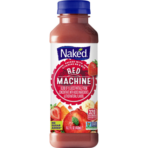 Naked Juice DRINK RED MACHINE REFRIGERATED PLASTIC BOTTLE