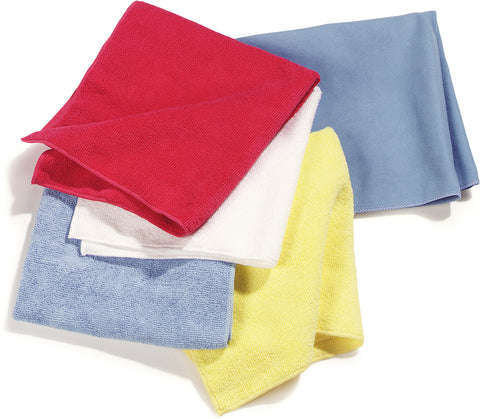 Flo-Pac® CLOTH MICROFIBER FINE POLISHING BLUE 16X16