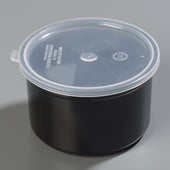 Carlisle CROCK CLASSIC™ W/ LID BLACK 1.5 QT