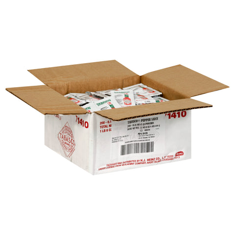 Sauce Tabasco Pepper Single Serve Packet 714100/78003248