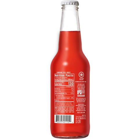 Izze JUICE CHERRY LIME SPARKLING