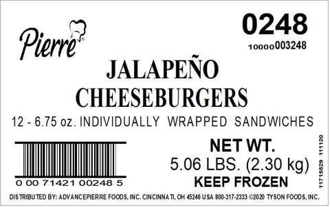 Hot 'n' Ready® CHEESEBURGER JALAPENO