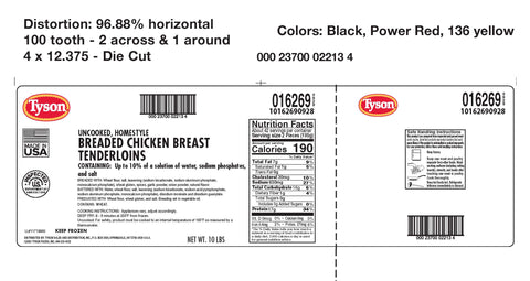 Chicken Tenderloin Breaded Homestyle 16269-0928