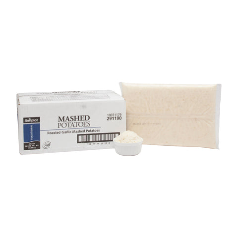 Simplot Classic Roasted Garlic Mashed Potato, 4 Pound -- 6 per case.