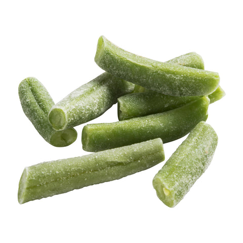 Simplot Regular Cut Green Beans - 32 oz. package, 12 packages per case
